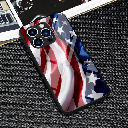 Patriotic American Flag Slim Protective Case for iPhone & Samsung Galaxy