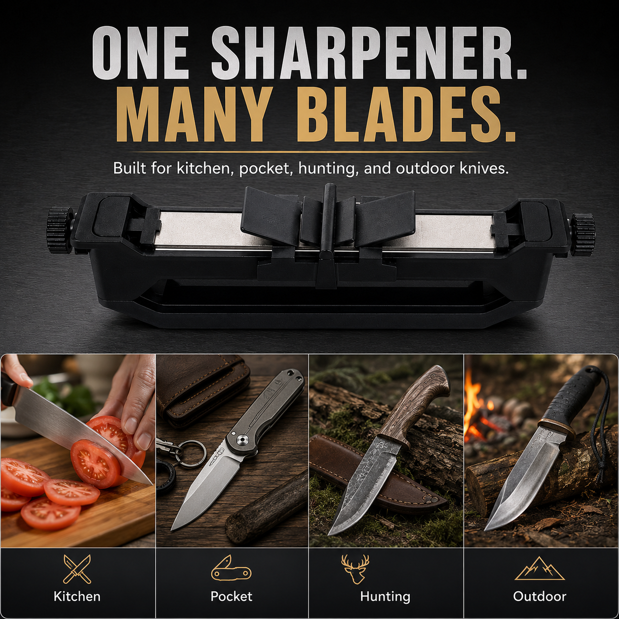 🔪Portable Precision Knife Sharpener