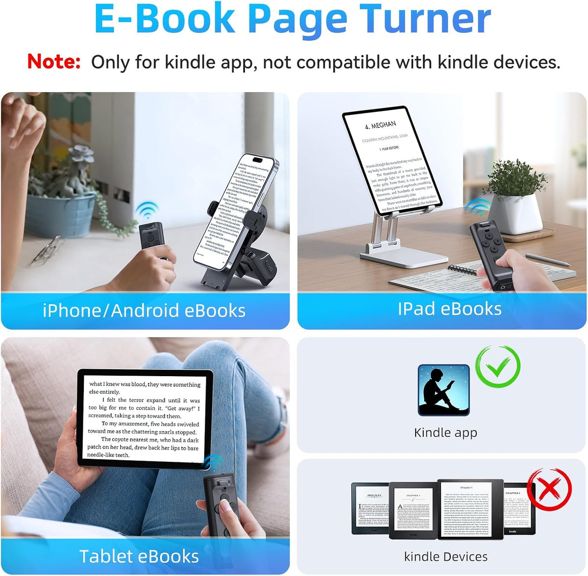 Smart Wireless Bluetooth Ring Remote Control