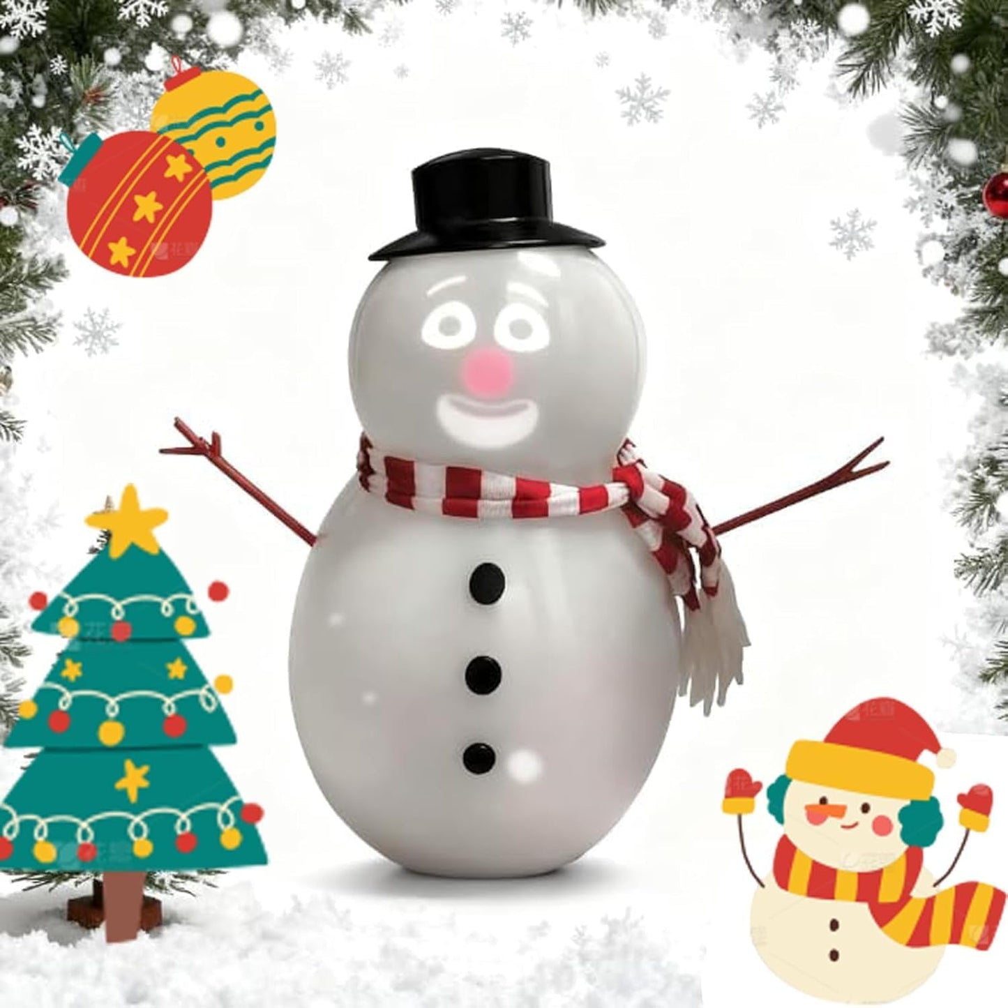 ☃️Frostbyte 12\" Animated Talking Snowman