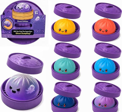 Mystery Halloween Ghost Dumpling Squishy (Ghost Edition)