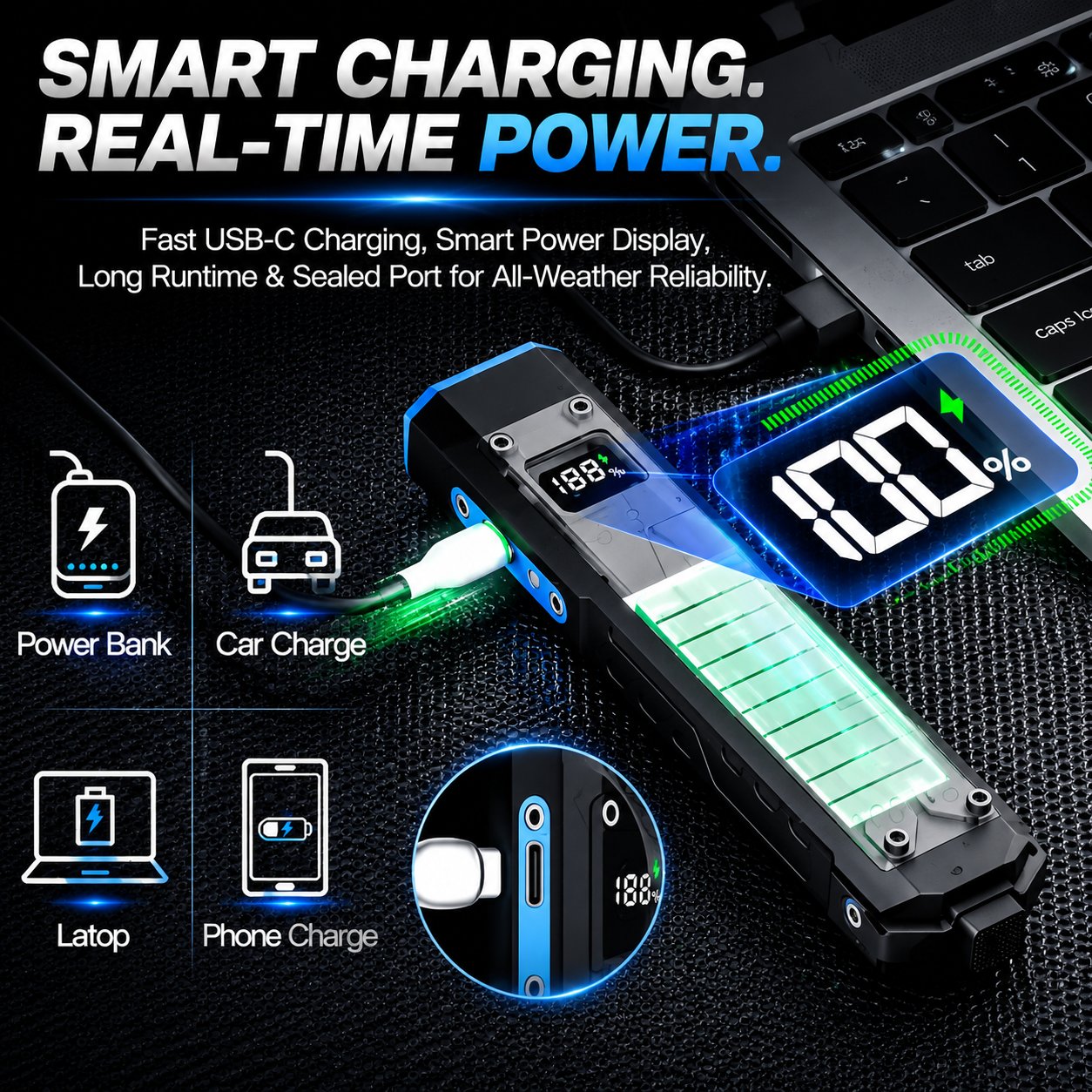 Turn Night Into Day: The Pocket-Sized High-Lumen Flashlight Built Like an Armor 🔦⚡️
