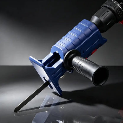🔧 Electric Drill to Reciprocating Saw Converter Attachment
