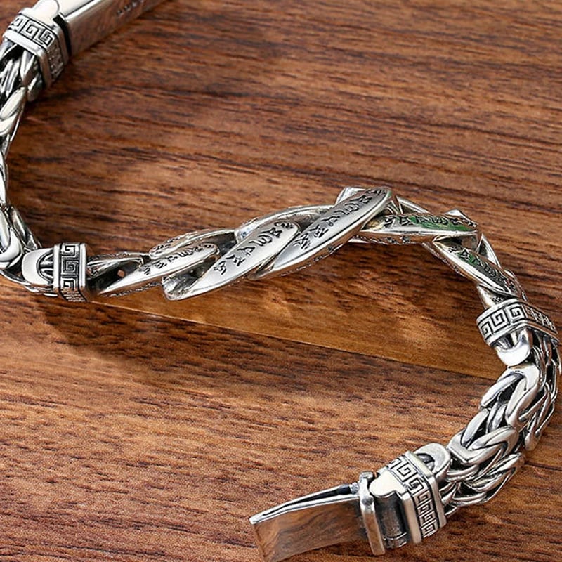 🔥Men's Retro Six-Syllable Mantra Bracelet