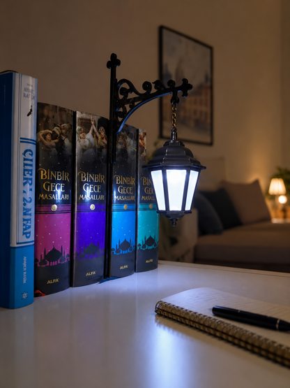 🌟📚Library Lantern-Decorative Bookshelf Lighting