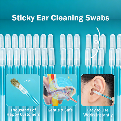 🔥UMMER SALE 49% OFF 💦Sticky Ear Cleaning Sticks – Gentle, Visible Ear Care