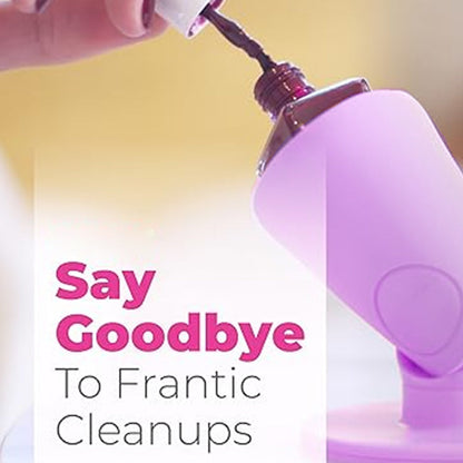💅Buy 1 Get 1 Free! Untippable Nail Polish Holder · Anti-Spill Manicure Stand ✨