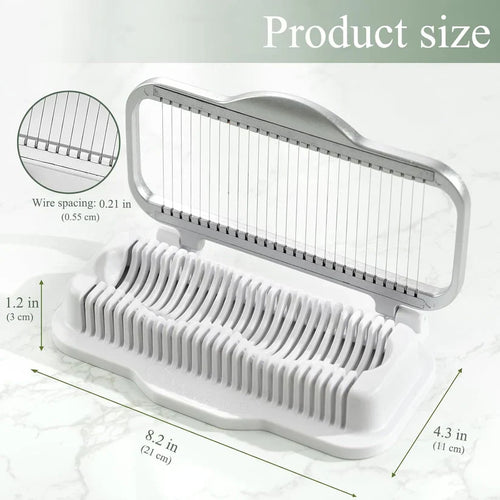 🔥LAST DAY 50% OFF🔥Egg Slicer for Hard Boiled Eggs Banana Slicer