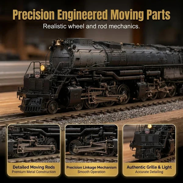 🏆85th Anniversary Steam Giant 4014 Locomotive Die-Cast Model
