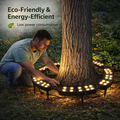 🌳 LED Ring Tree Light(Single piece) | Outdoor Waterproof Landscape Spotlight