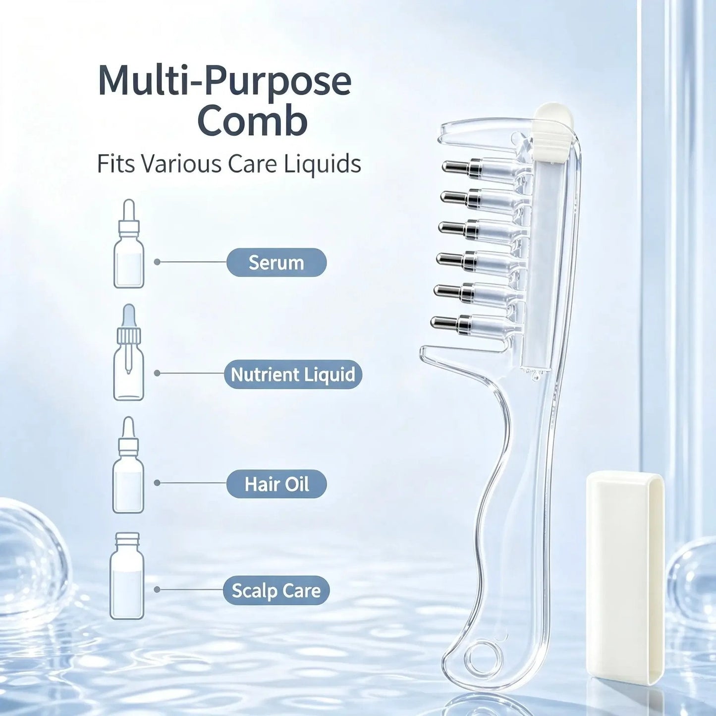 Hot Sale 💆‍♀️ Scalp Liquid Applicator Comb