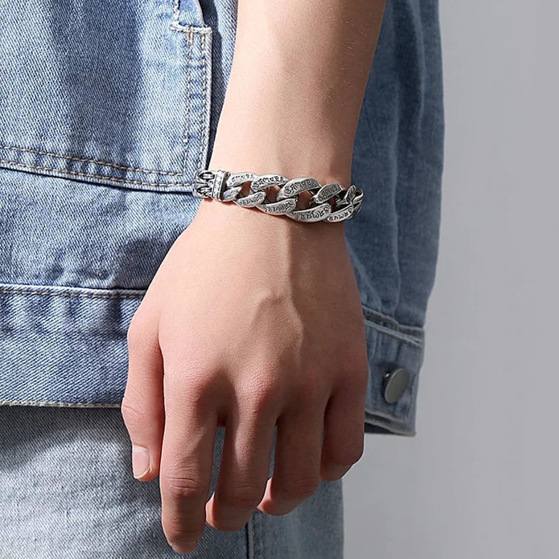 🔥Men's Retro Six-Syllable Mantra Bracelet
