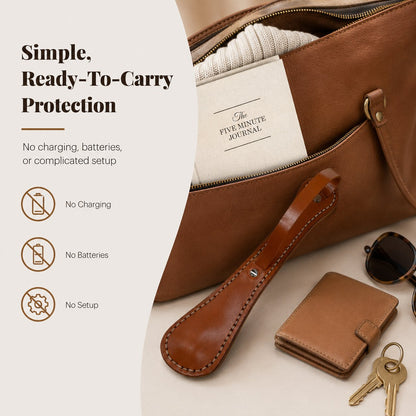 Top-Grain Leather Personal Safety Slap