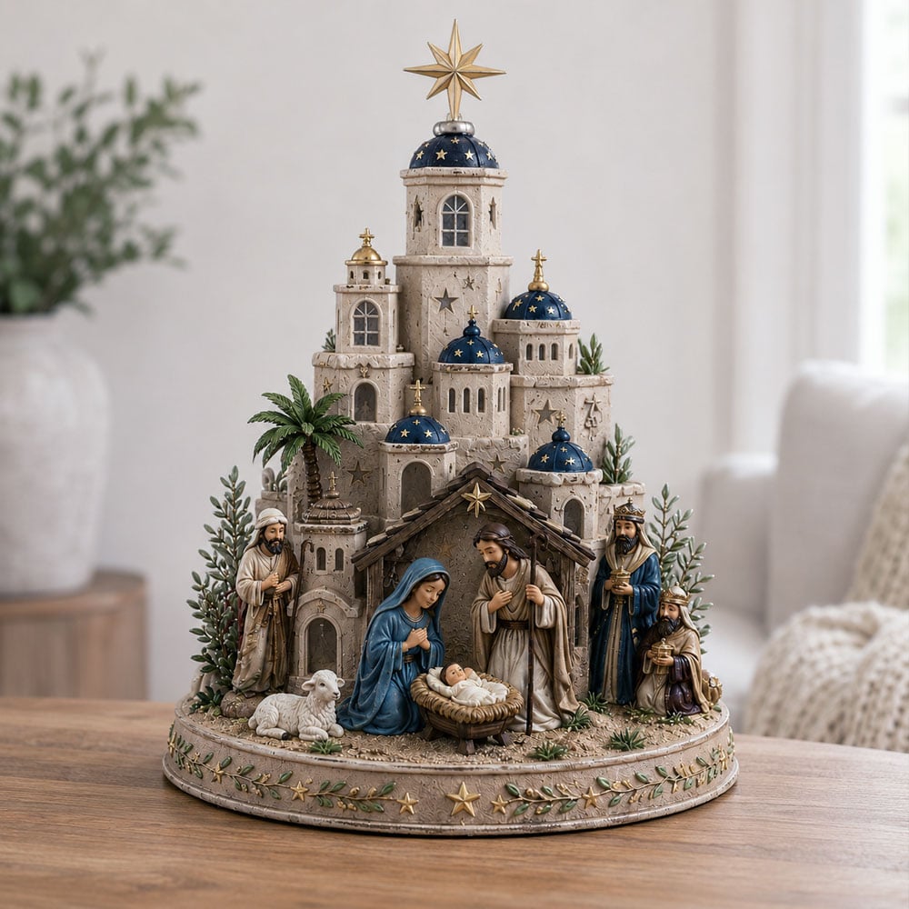 ✨ Bethlehem Nativity Church Light Tower