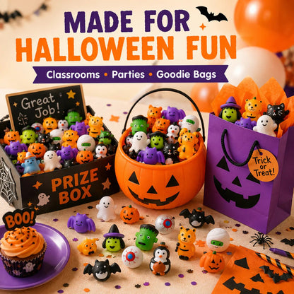 Last Day 50% OFF - 🎃30PCS Halloween Mochi Squishy Toys
