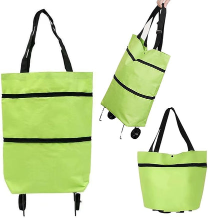 📢📢50% OFF !! ⏰Collapsible rolling shopping bag