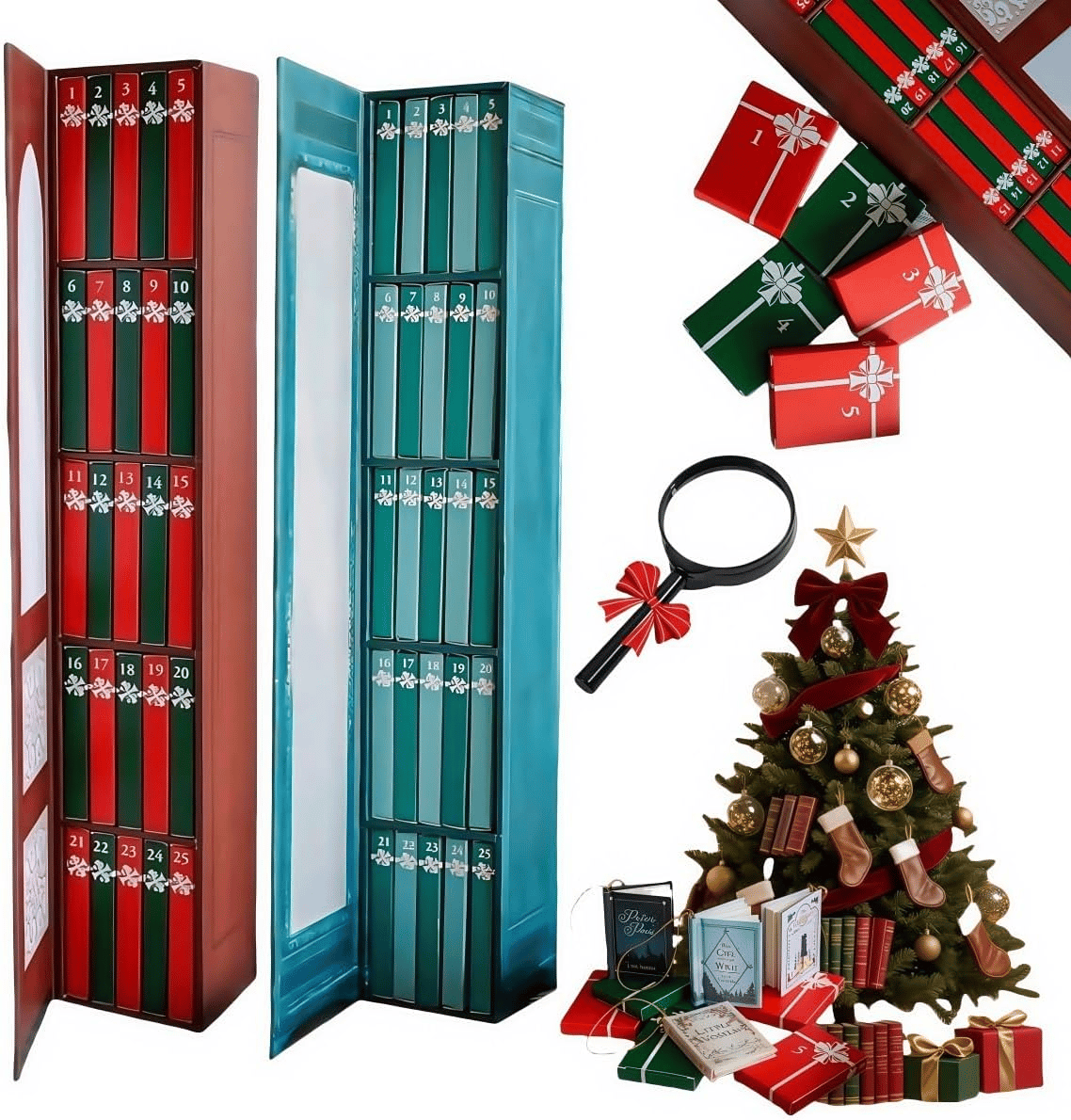 Last Day 50% OFF ✨💥 Mini Book Ornament Advent