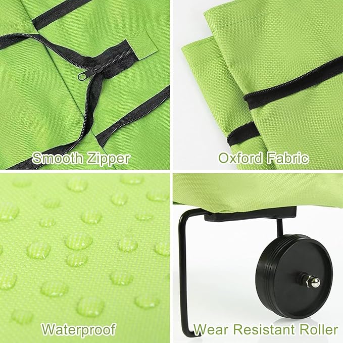 📢📢50% OFF !! ⏰Collapsible rolling shopping bag
