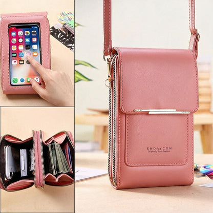 🔥LAST DAY 49% OFF- Women's Touchscreen Sensitive Phone Crossbody Bag