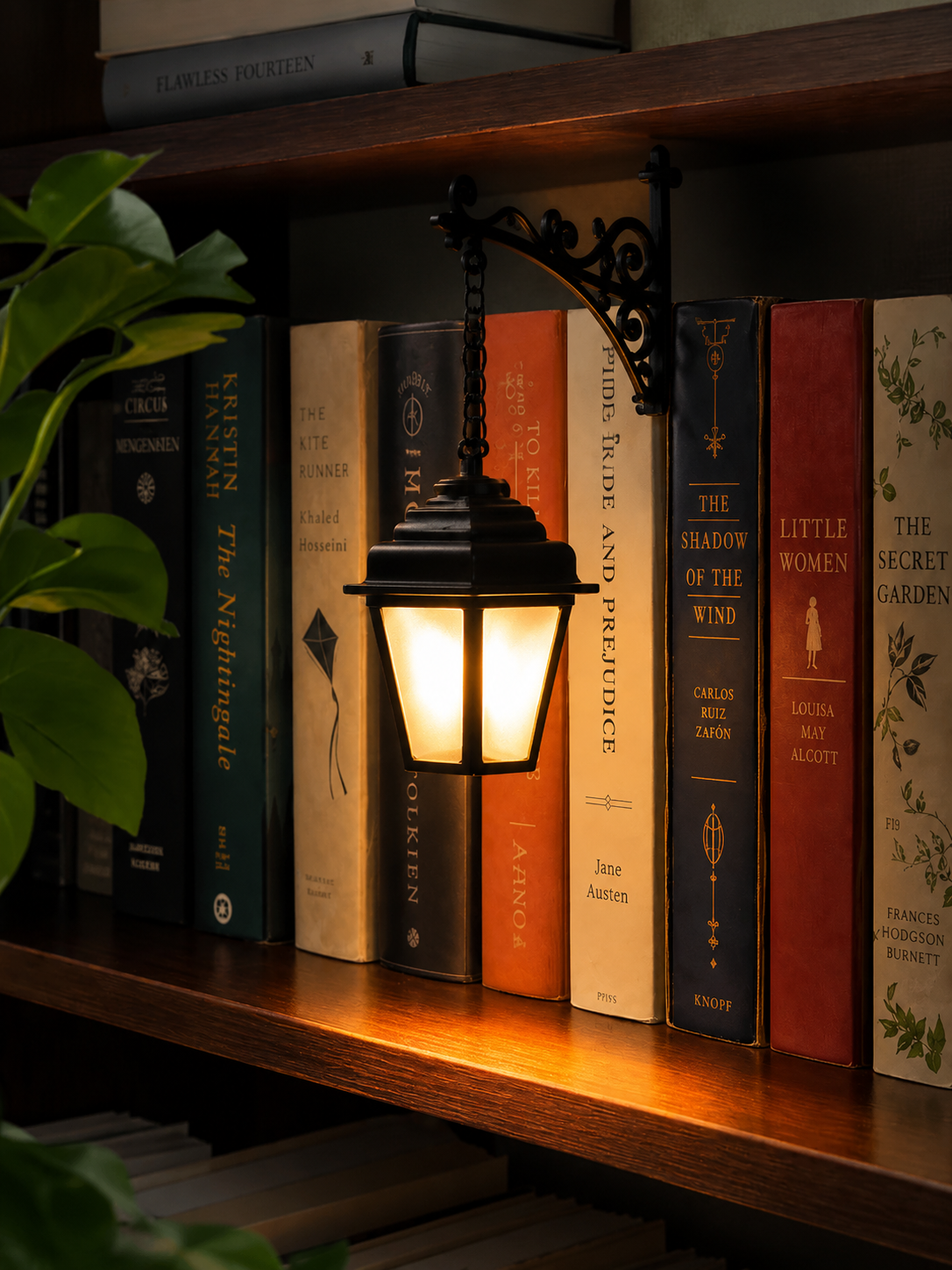 🌟📚Library Lantern-Decorative Bookshelf Lighting