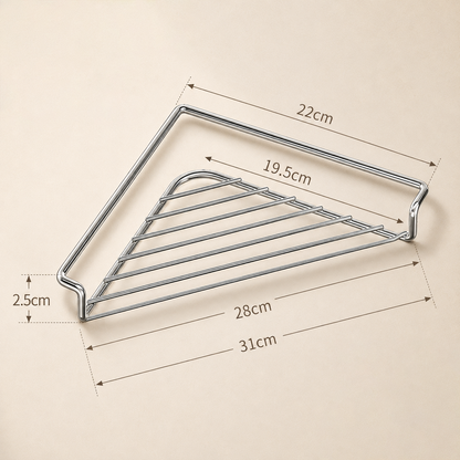 🔥BUY 1 GET 1 FREE 🏠Stainless Steel Triangle Sink Corner Rack