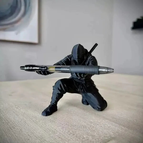 🔥⚔️3D Printed Samurai Pen Holder Desk Organizer