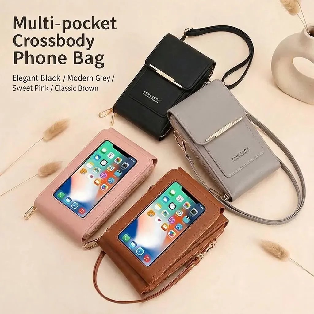🔥LAST DAY 49% OFF- Women's Touchscreen Sensitive Phone Crossbody Bag