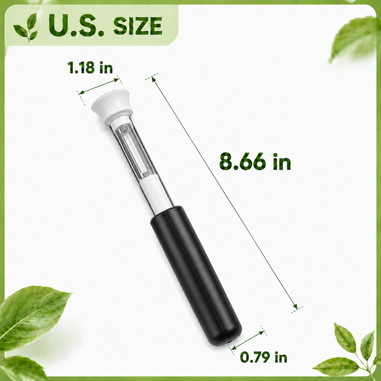 🍎 2-in-1 Retractable Fruit Corer & Peeler