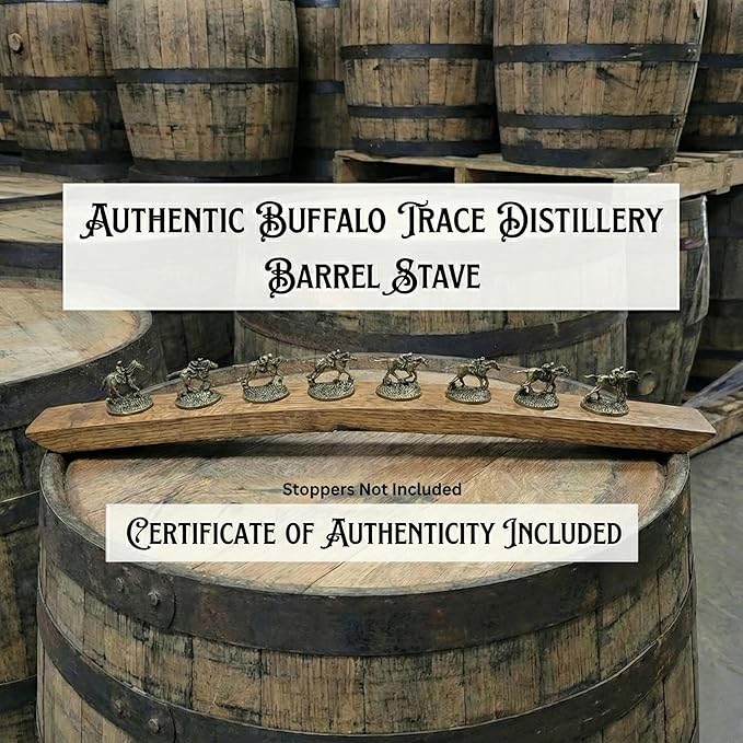 Bourbon Half Barrel Head Stopper Display
