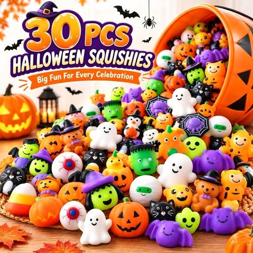 Last Day 50% OFF - 🎃30PCS Halloween Mochi Squishy Toys