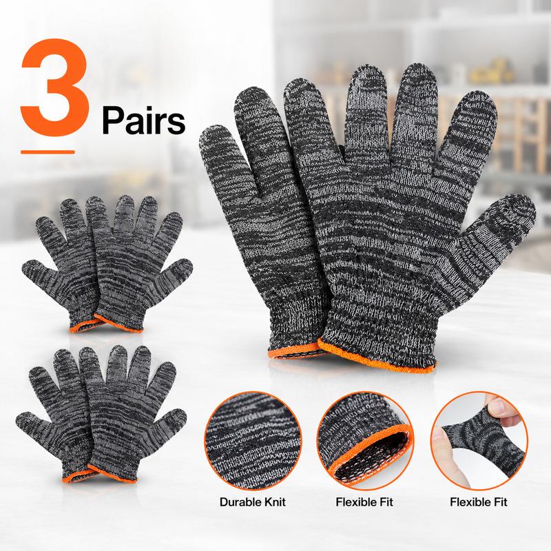 🧤3-Pair Value Pack! Multi-Purpose Everyday Protection Work Gloves ✨