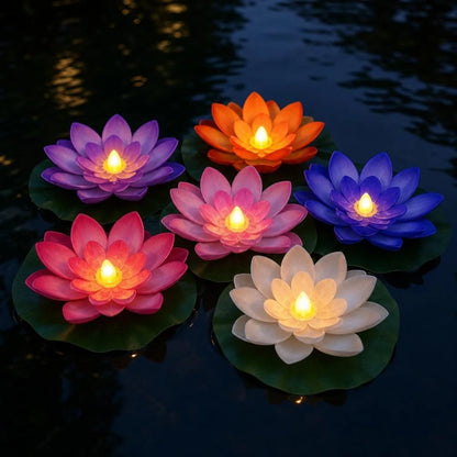 zavrlyshop™ Floating Lotus Lights