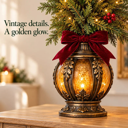 🐦🎄 Cardinal Glow Trees™ | Lighted Christmas Lantern Decor