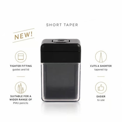💯 ✨ Precision PMU Pencil Sharpener – Portable Handheld Sharpener for Permanent Makeup Artists