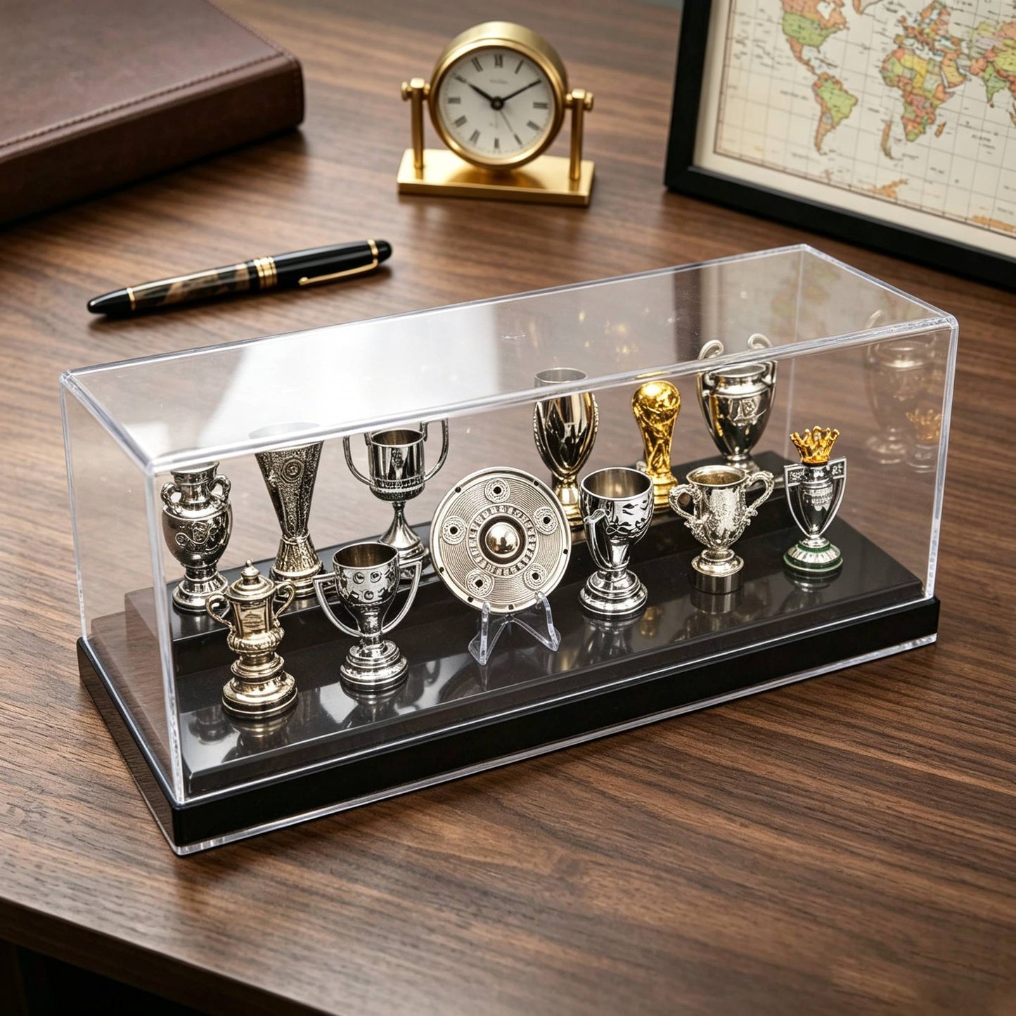 🏆Mini Soccer Trophy Set: The Ultimate Collector's Display
