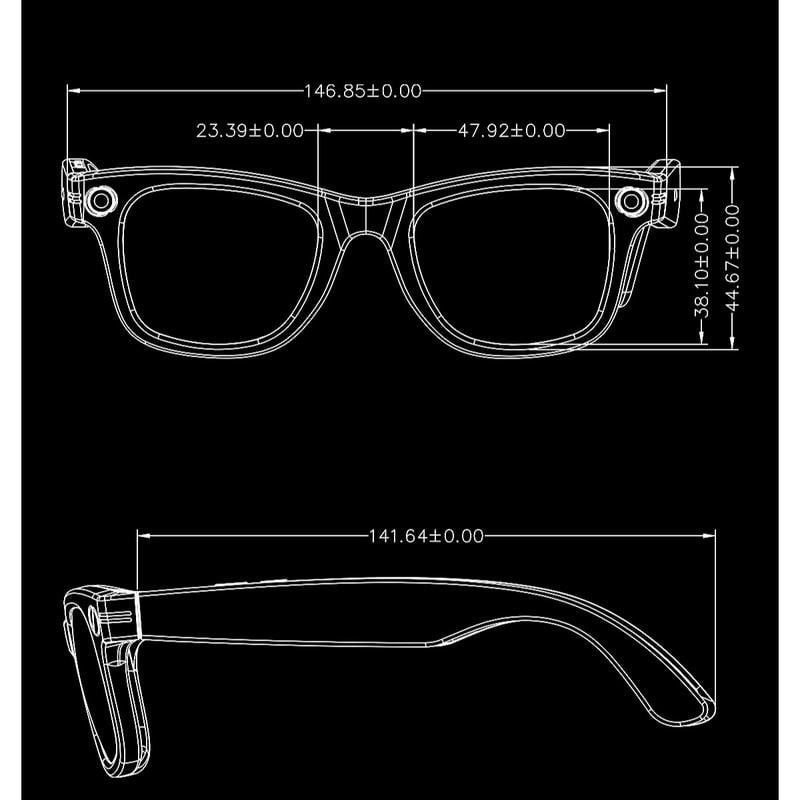 Smart AI Translation Camera Bluetooth Glasses—8 MP Pixels, 160+ Languages, Real-Time Translation