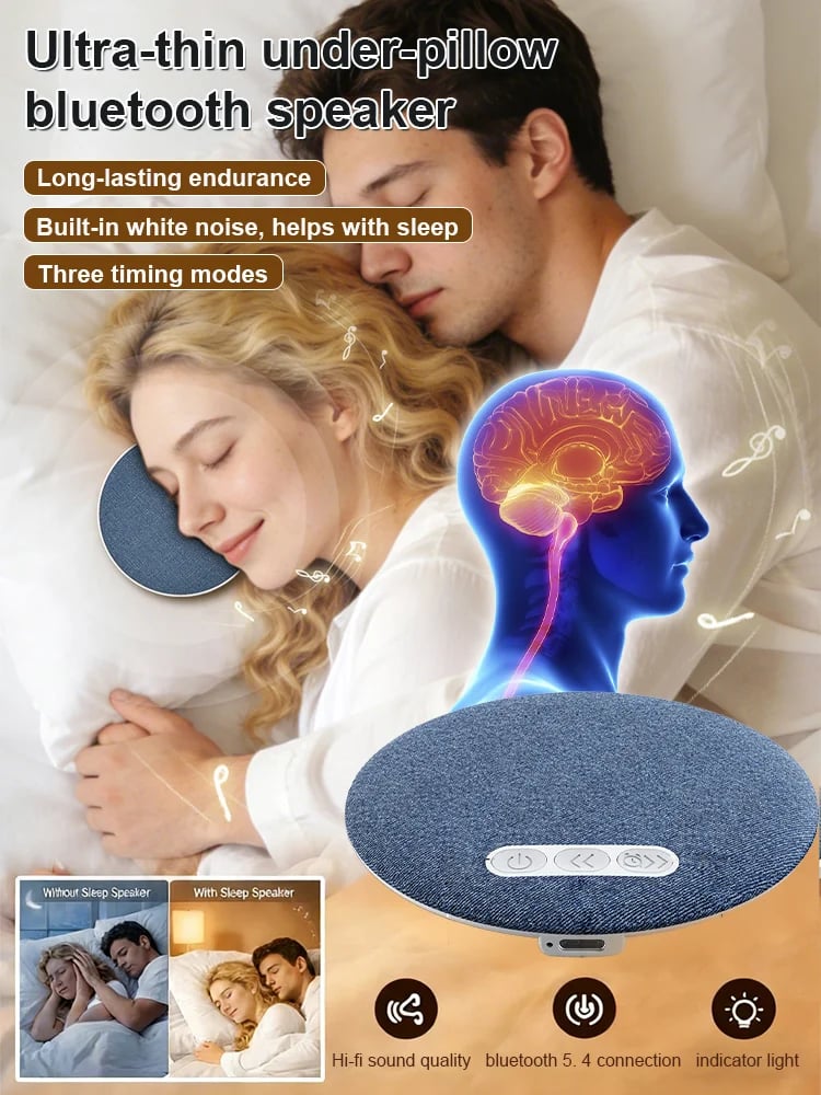 Hot Seller-Ultra-thin Bluetooth speaker under pillow🔥🔥