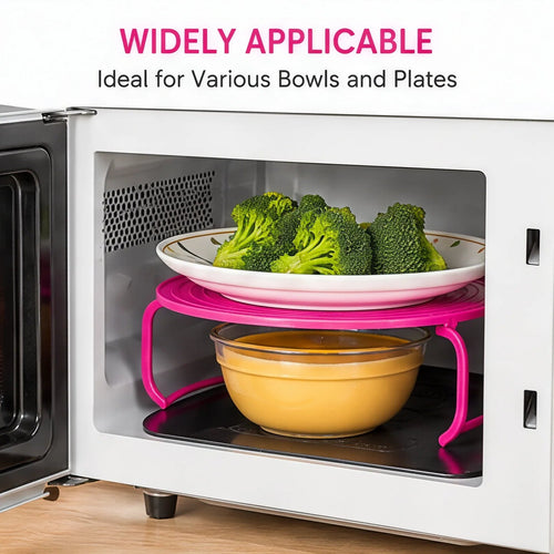 Multifunctional Microwave Layered Steaming Rack/Tray(2Pack)