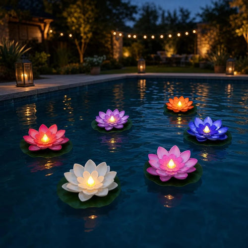 zavrlyshop™ Floating Lotus Lights