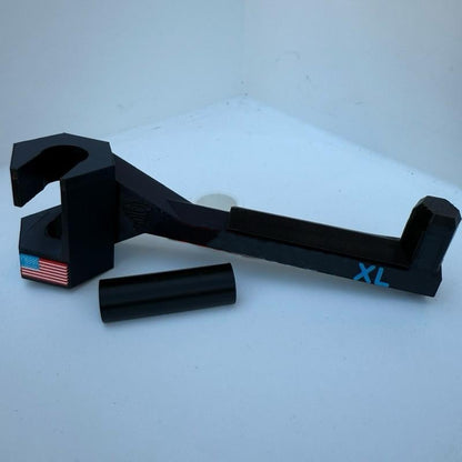 Nearly Universal Bow Hanger for Trucks & SUVs - Printed from ASA will not melt/warp– Spacer Ring Included | 20% Stronger | Quick No-Tool Install