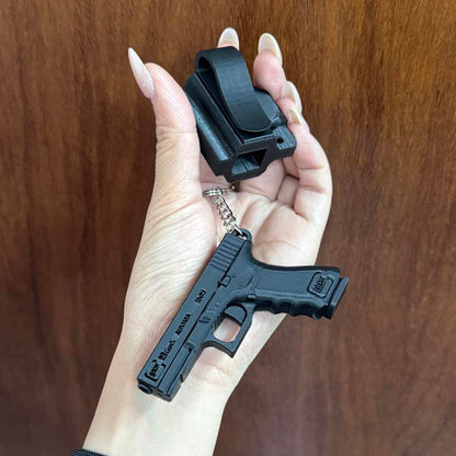 1:4 Scale Precision Mechanical Model Key Ring with Hard Case