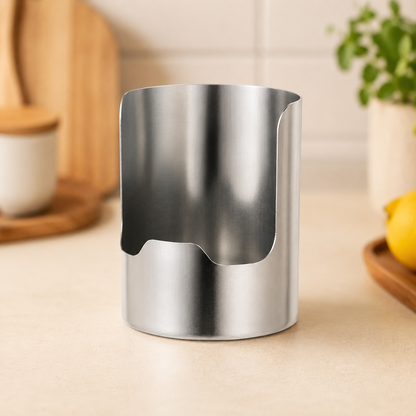 ⚡️Thickened Stainless Steel Utensil Organizer, Rust Resistant Easy to Clean
