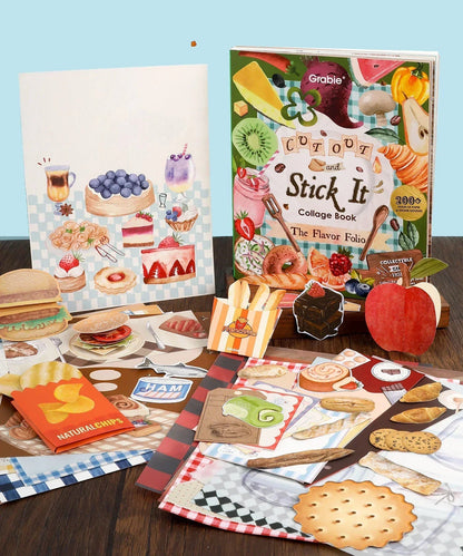 200+ Pages The Flavor Folio Collage Activity Book