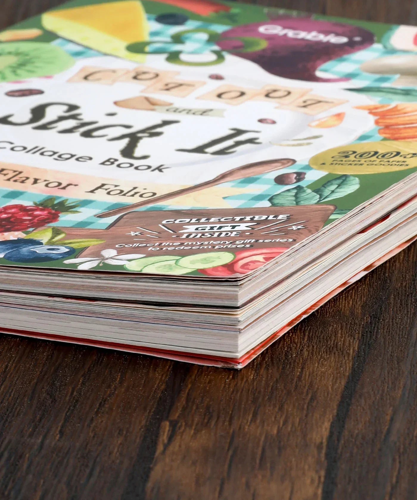 200+ Pages The Flavor Folio Collage Activity Book