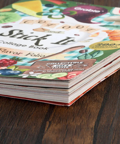 200+ Pages The Flavor Folio Collage Activity Book