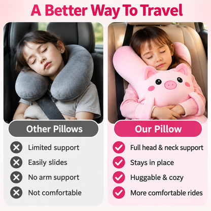🚗 Limited-time 50% off — Kids car travel sleep support pillow