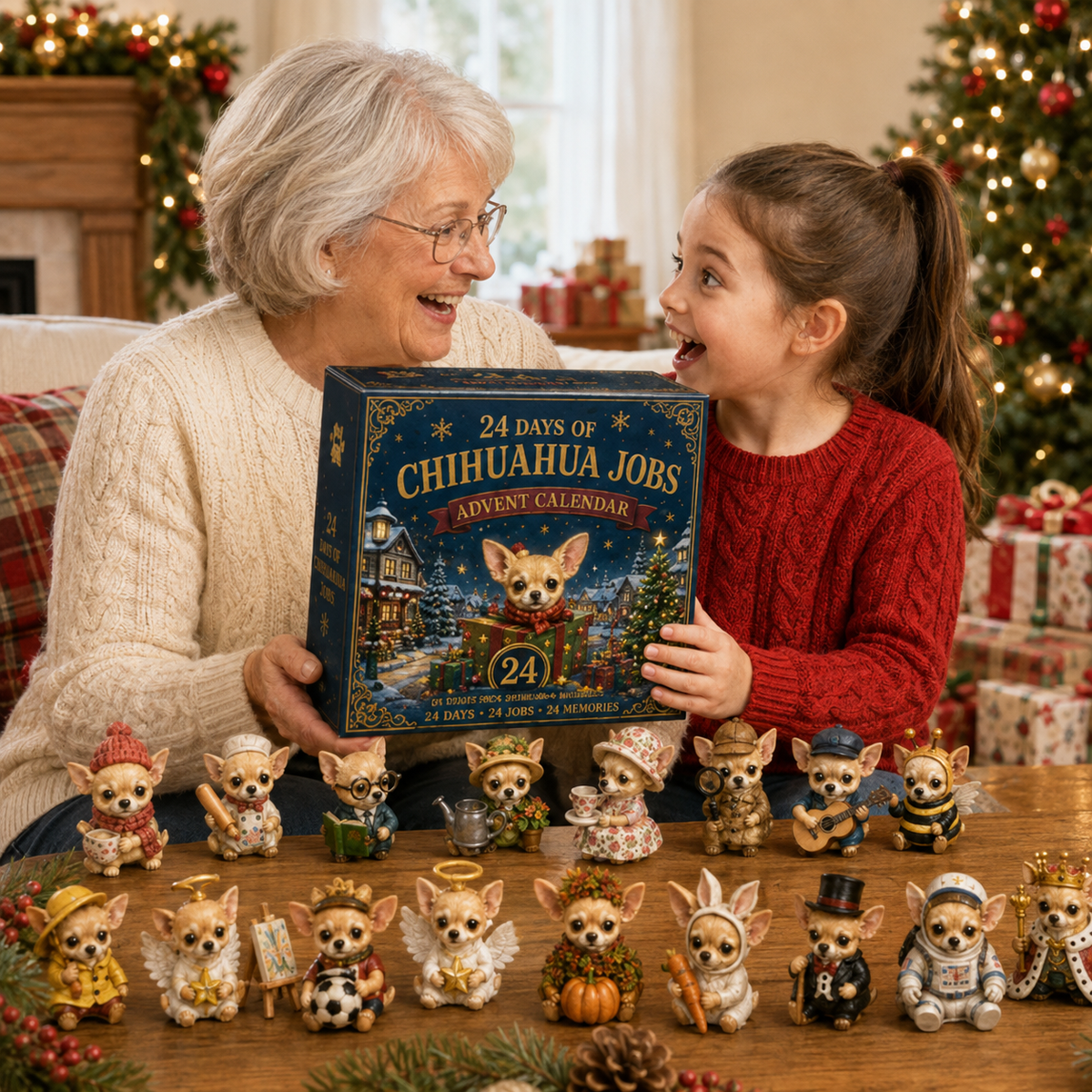 Chihuahua Jobs Advent Calendar 2026 – 24 Days of Unique Chihuahua Miniature Collectibles