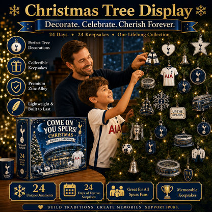 🎄 Come On You Spurs! Football Christmas Advent Calendar