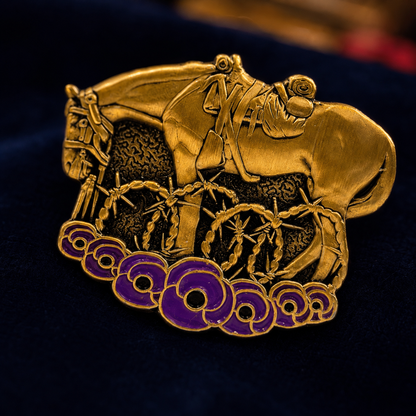 War Horse Remembered Brooch