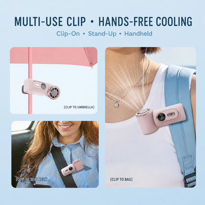 Stop Sweating! 🔥Get 50% OFF the Mini Ice-Chill Fan – The Only Portable Fan That Actually Chills the Air!